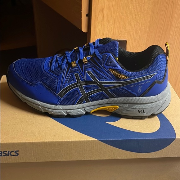 Asics Blue Running Shoes with Ortholite size 10 extra wide - Picture 3 of 5